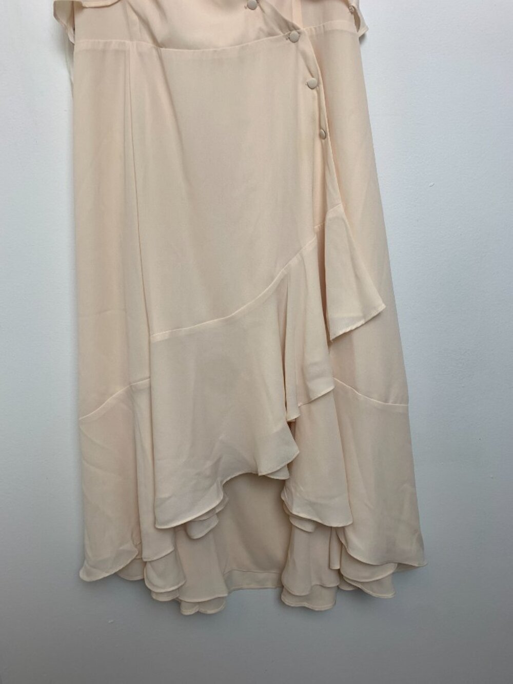 Fame & Partners Cold Shoulder Ruffle Dress - Picture 4 of 9